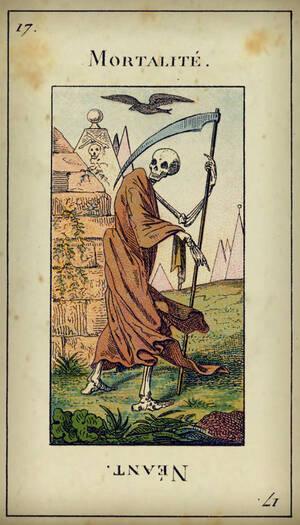 tirage tarot etteilla Carte 17 : La Mort