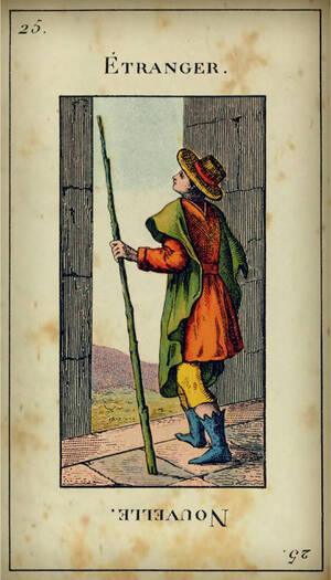 tirage tarot etteilla Carte 25 : Le Messager