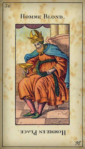 tirage tarot etteilla Carte 36 : Le Pape