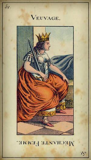 tirage tarot etteilla Carte 51 : L&rsquo;Impératrice