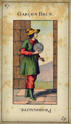 tirage tarot etteilla Carte 67 : Le Mendiant