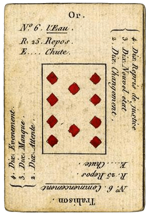 petit etteilla dix carreau or trahison