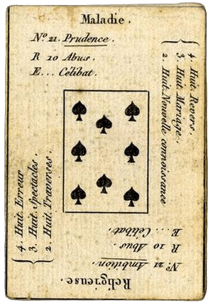 tirage tarot etteilla Petit Étteilla : Huit de Pique