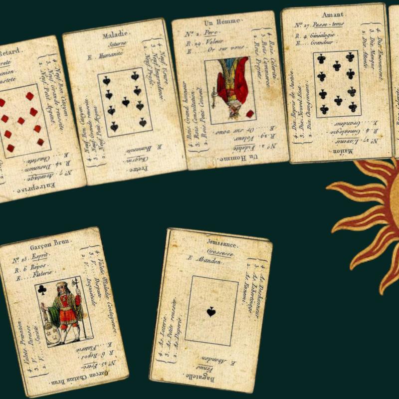 tirage petit etteilla 32 cartes coup de douze